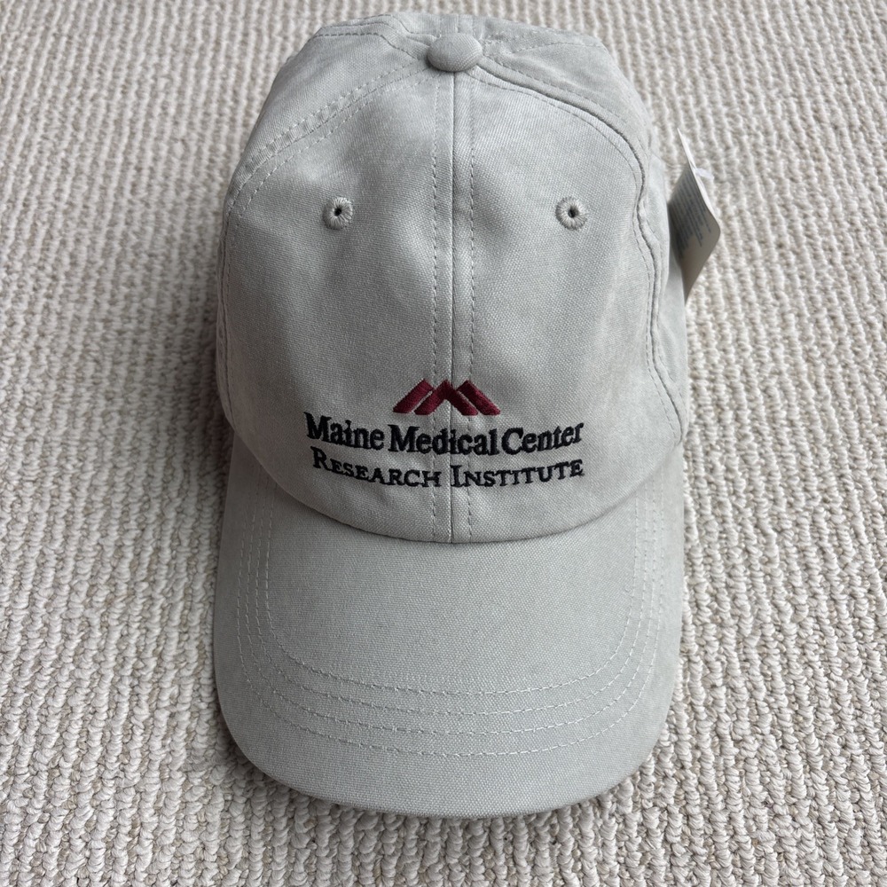 Maine Medical Center Research institute Strapback Baseball Hat Cap Adjustable